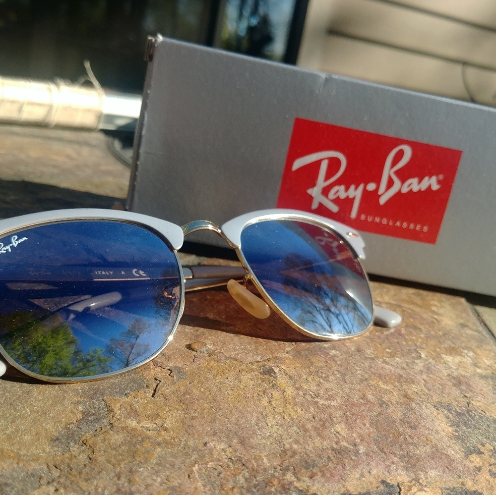 ❗NEW Polarized Ray-ban Matte Metal Gray Mirror - Picture 2 of 7